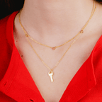 Evry Jewels Key To My Heart Necklace