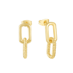 Evry Jewels Let's Link Earrings