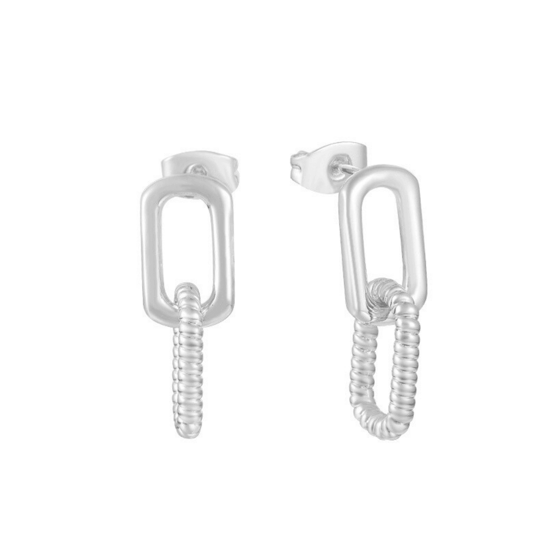 Evry Jewels Let's Link Earrings