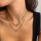 Evry Jewels Locked In The Loop Necklace