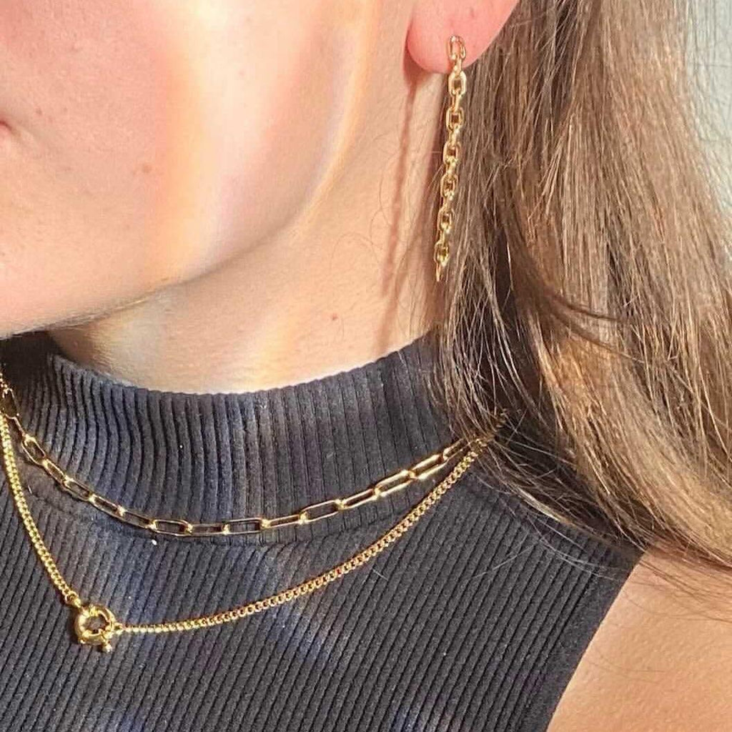 Evry Jewels Locked In The Loop Necklace