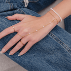 Evry Jewels Lover Girl Hand Chain