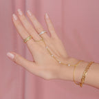 Evry Jewels Lover Girl Hand Chain