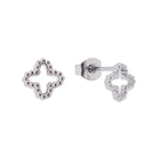 Evry Jewels Lucky Flower Earrings