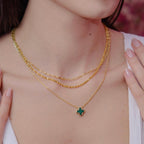 Evry Jewels Lucky Necklace