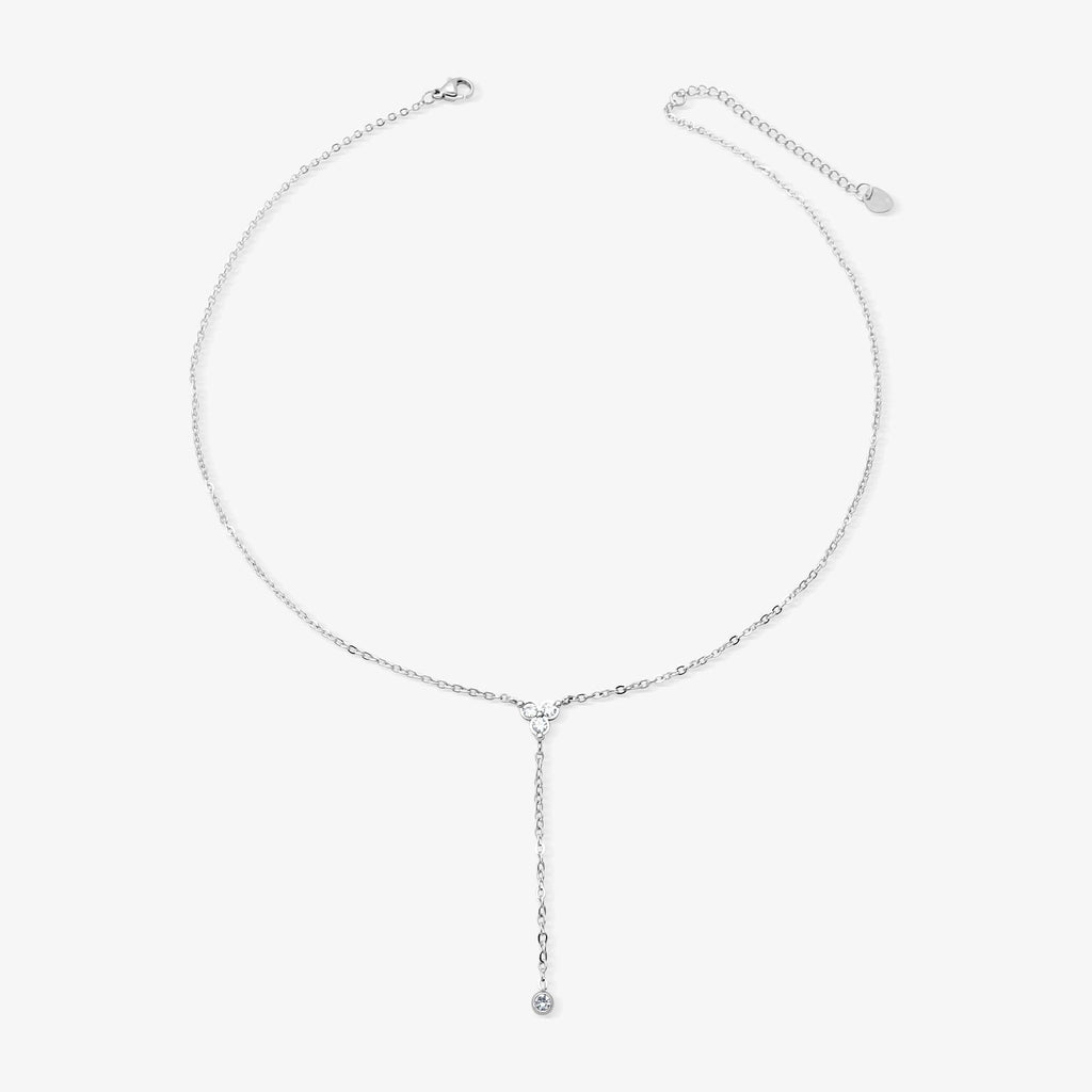 Evry Jewels Flirty Drop Lariat Necklace
