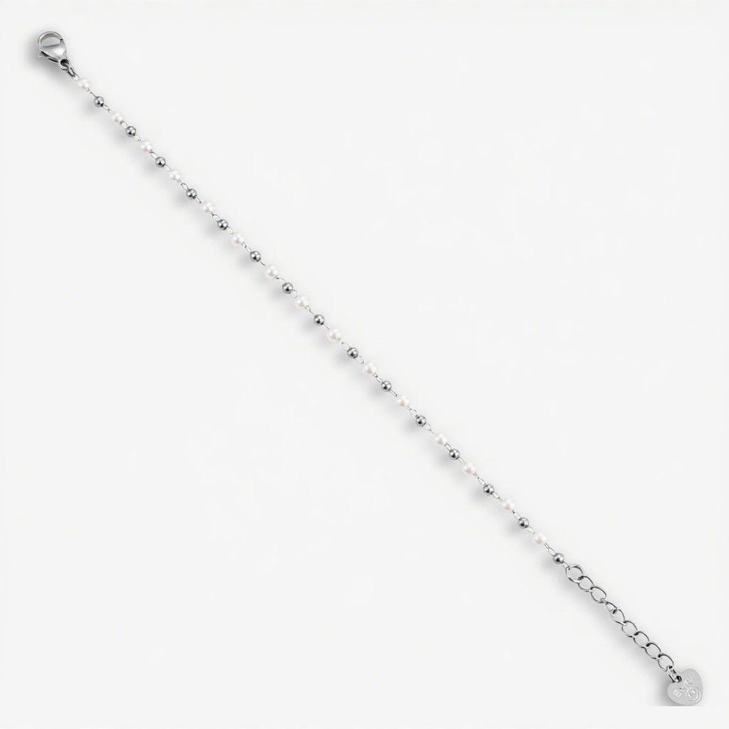 Evry Jewels Pearl Tone Bracelet