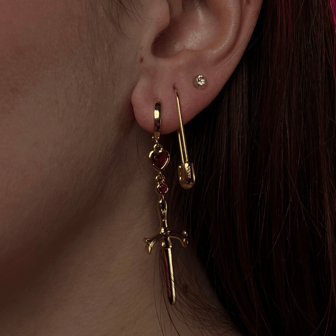 Evry Jewels Pinned To You Earrings
