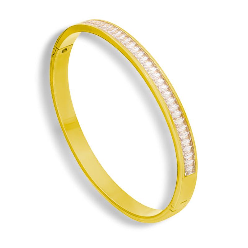 Evry Jewels Waterproof Stainless Steel Bangle