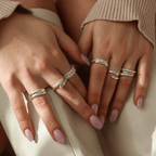 Evry Jewels Princess Ring