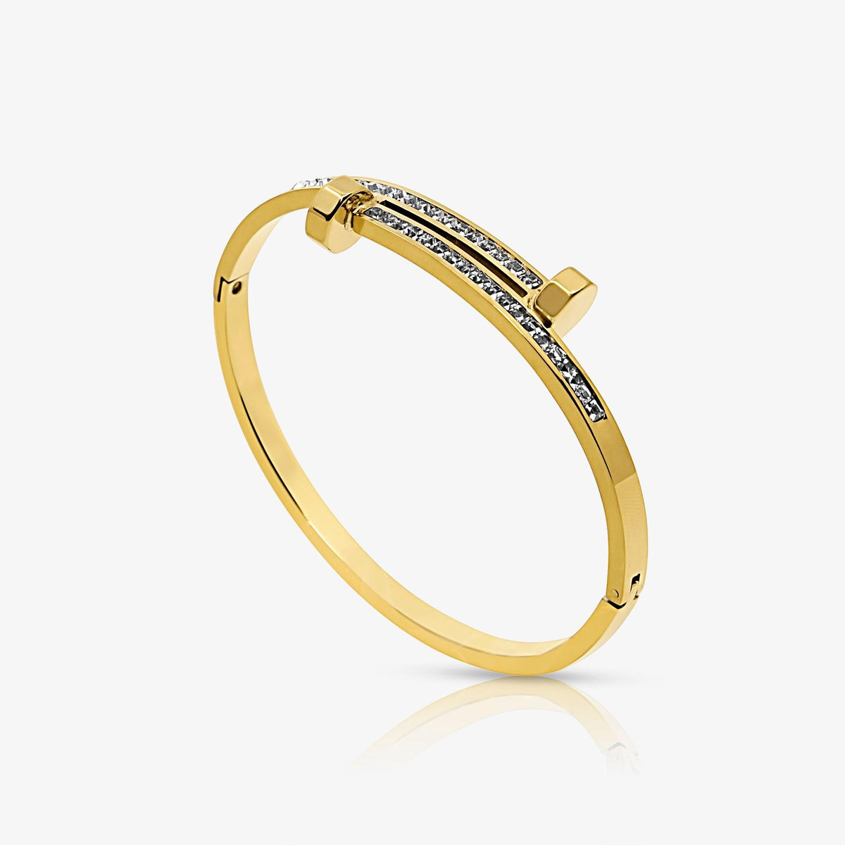 Evry Jewels Radiant Row Bangle