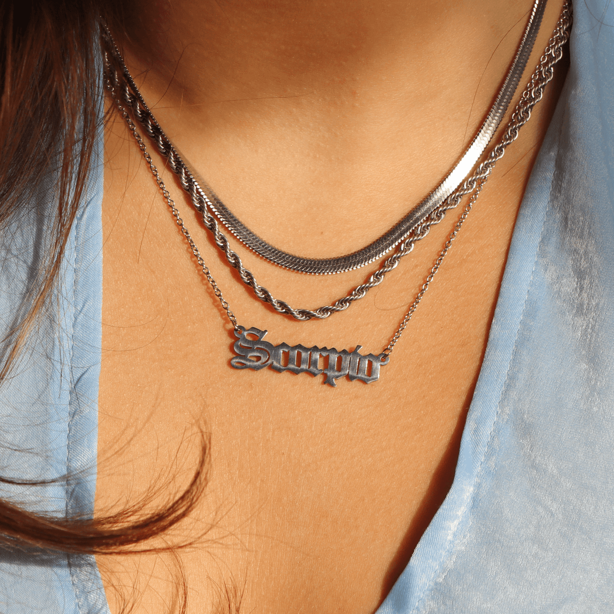 Evry Jewels Roped Up Necklace