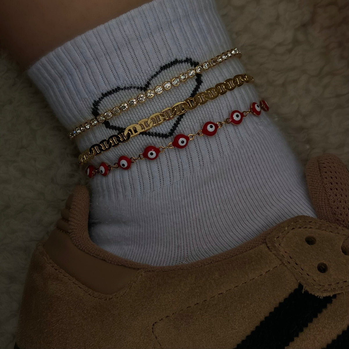 Evry Jewels Rum Anklet
