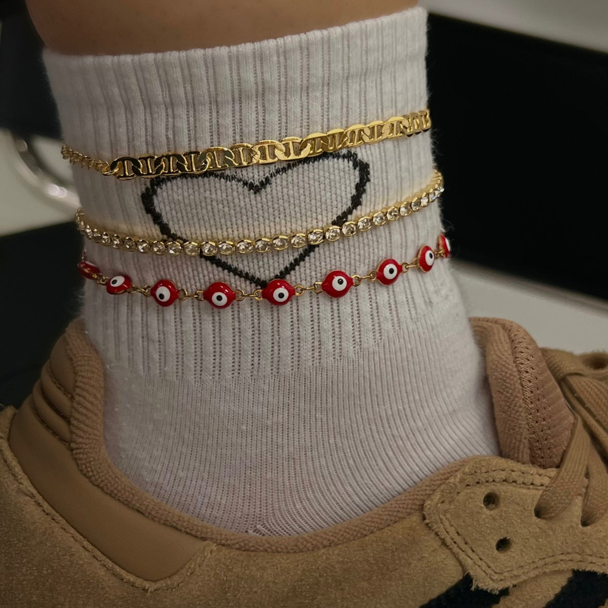 Evry Jewels Rum Anklet