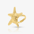 Evry Jewels Golden Starfish 4 Piece Set
