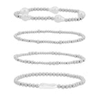 Evry Jewels Salty Bundle : 4 Piece Bracelet Bundle