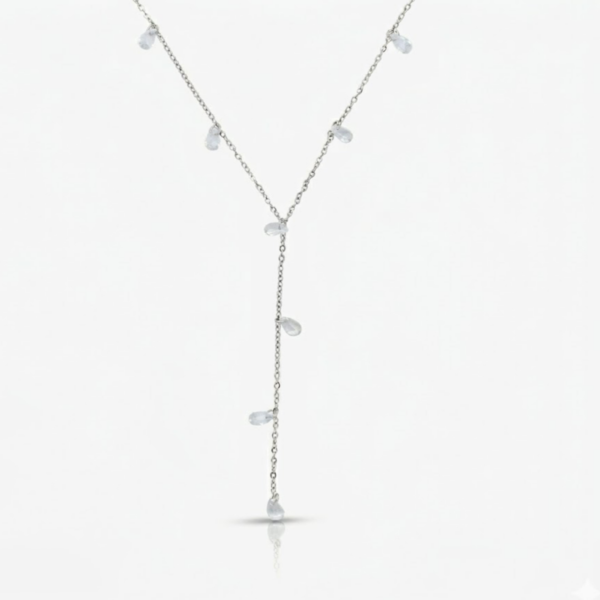 Evry Jewels She's A Gem Lariat Necklace