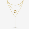 Evry Jewels Effortless Luxe 3 Piece Necklace Bundle