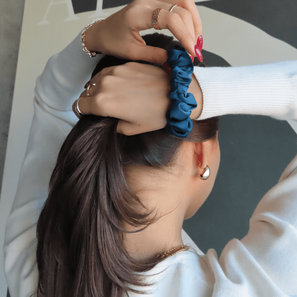 Evry Jewels Scrunchie Set - 5-Pack
