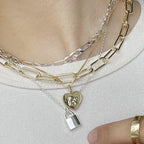 Evry Jewels Secured Necklace