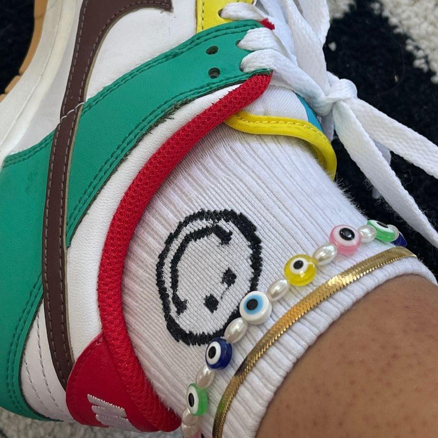 Evry Jewels Shining Snake Anklet