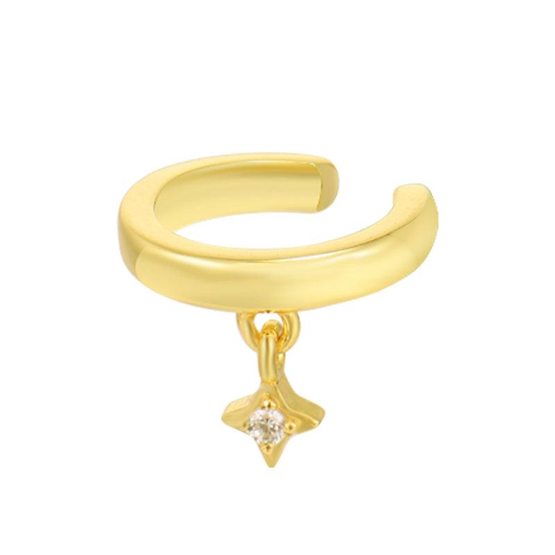 Evry Jewels Shooting Star Ear Cuff