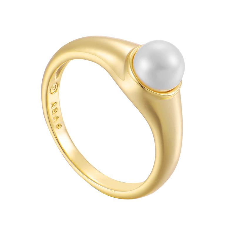 Evry Jewels Snowball Ring
