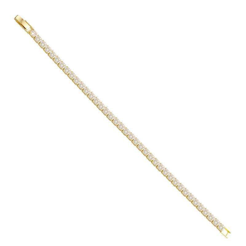 Evry Jewels Sparkly Tennis Bracelet