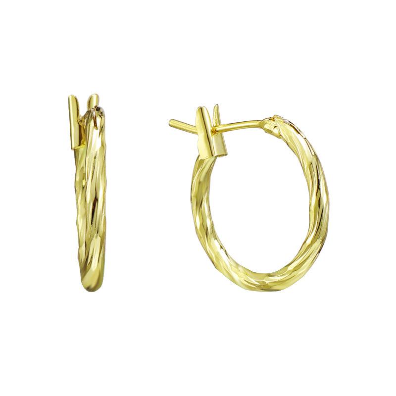 Evry Jewels Spiraled Out Earrings