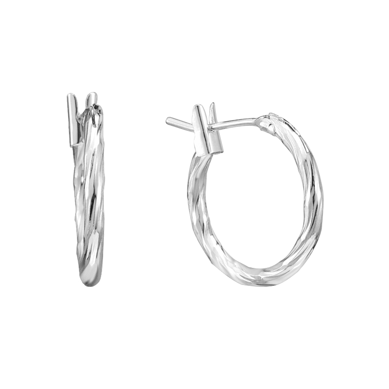 Evry Jewels Spiraled Out Earrings