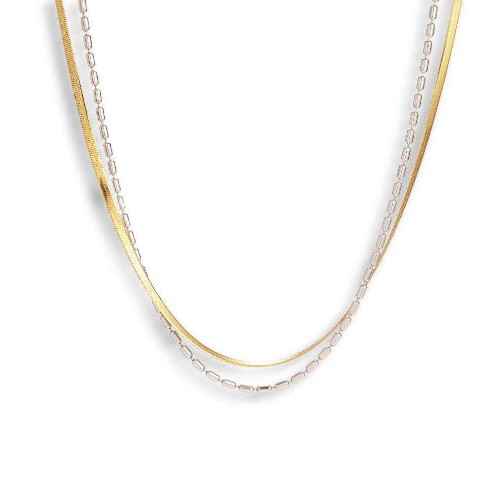 Evry Jewels Split Set Necklace