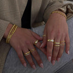 Evry Jewels Stacked Ring