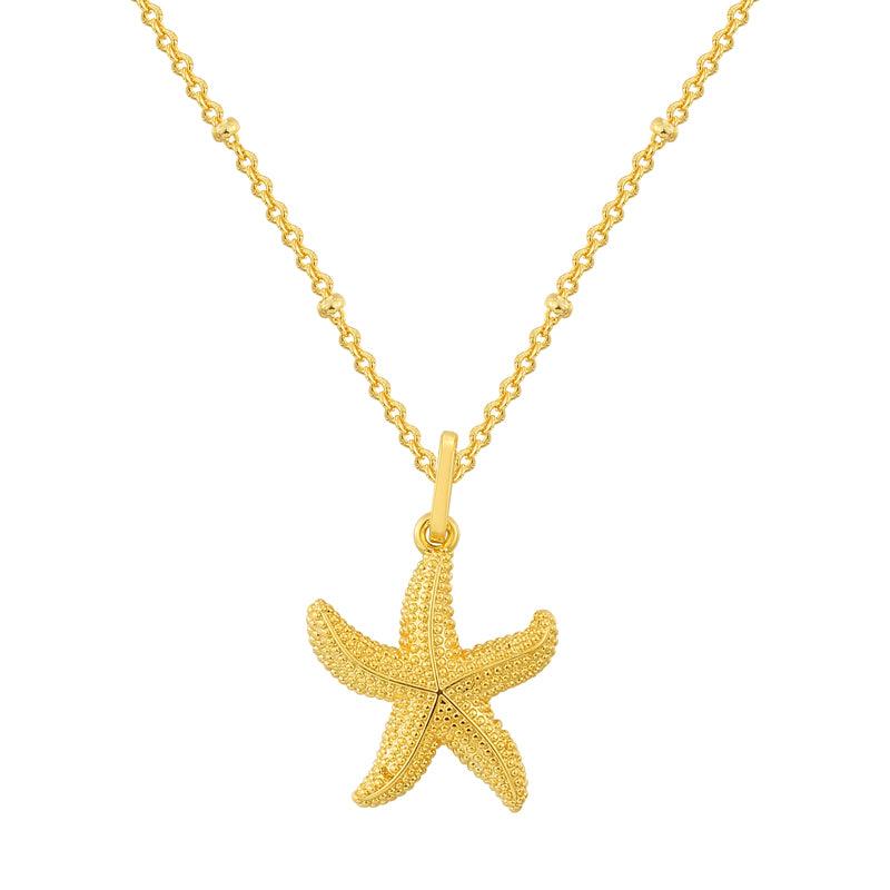 Evry Jewels Starfish Necklace