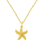 Evry Jewels Starfish Necklace