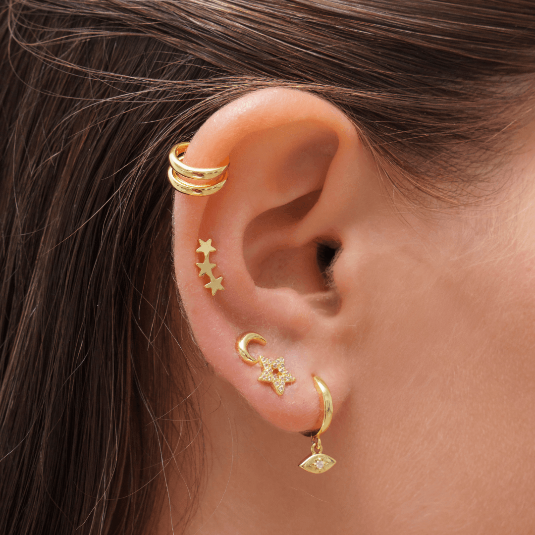 Evry Jewels A Star is Born Earrings