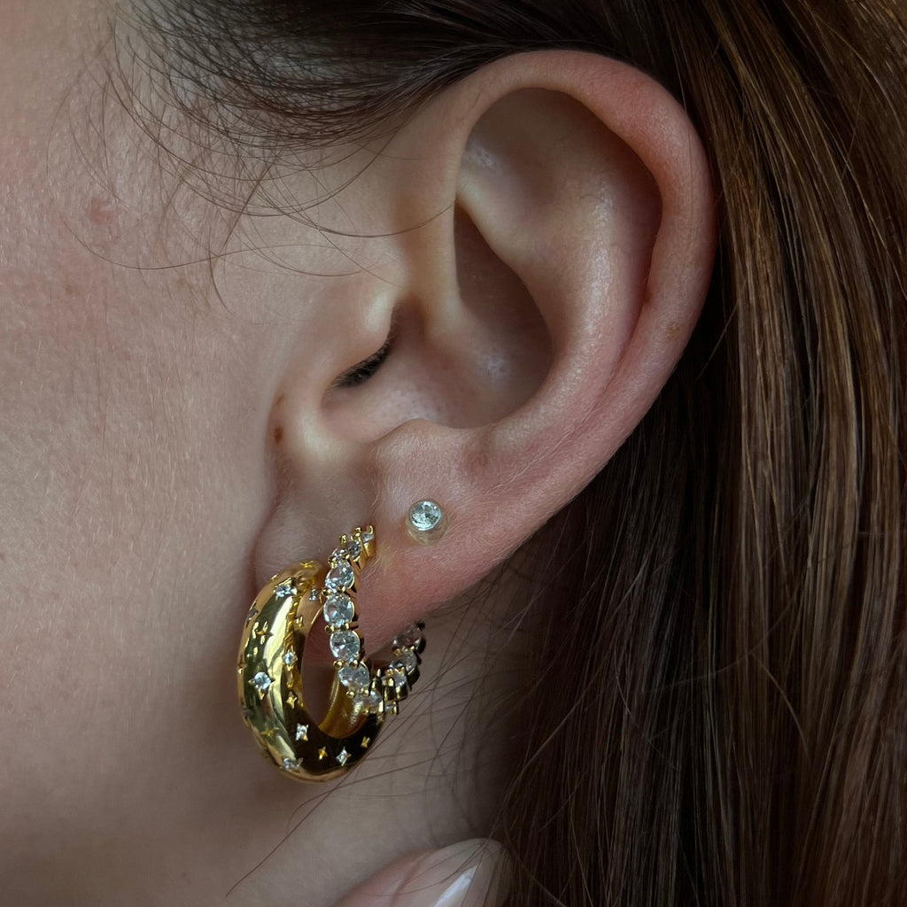 Evry Jewels Starry Night Earrings