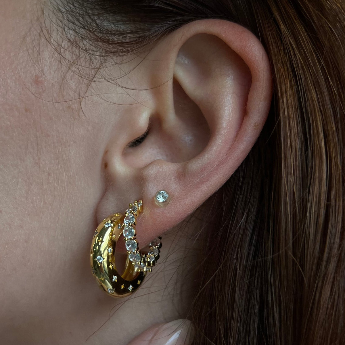 Evry Jewels Starry Night Earrings
