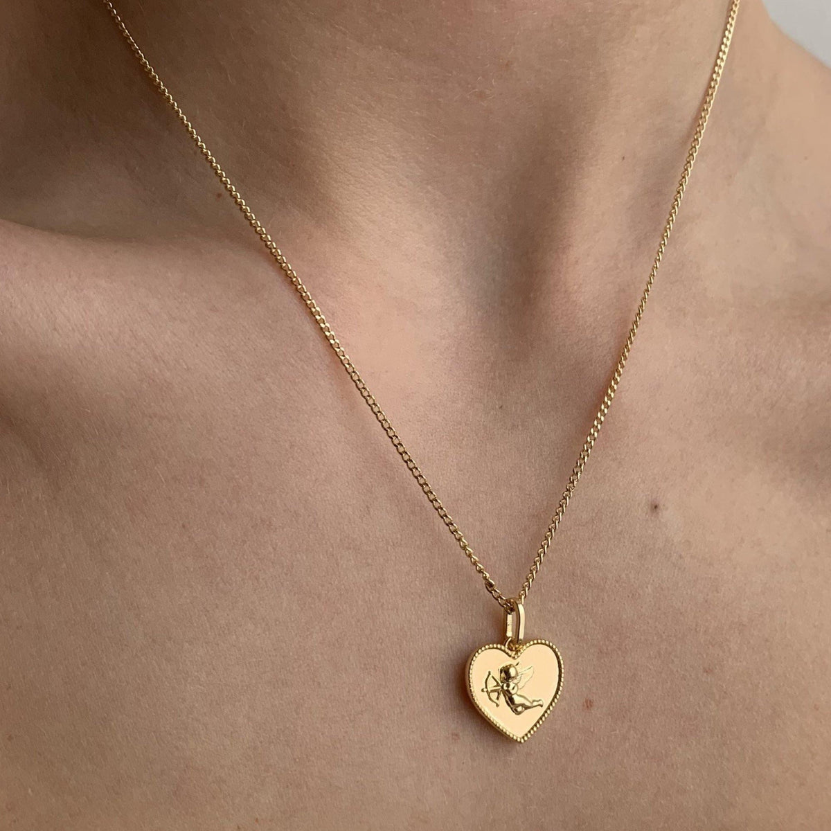 Evry Jewels Struck by Love Necklace