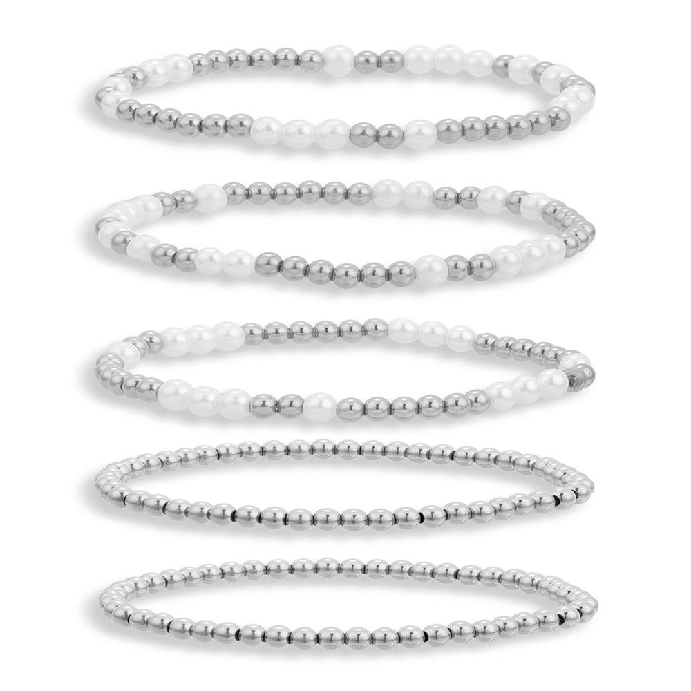 Evry Jewels Sunset Bundle : 5 Piece Bracelet Bundle