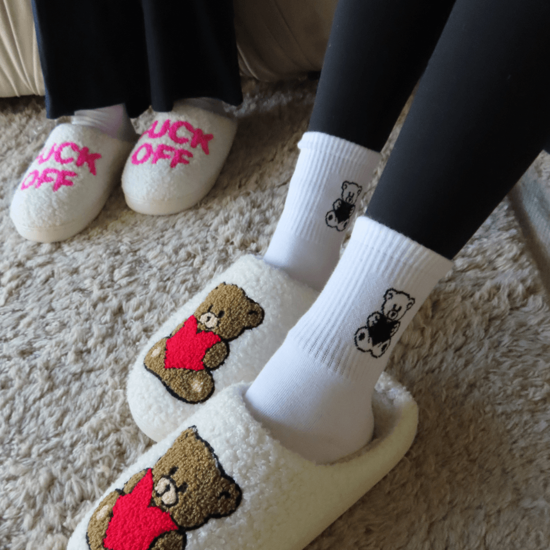 Evry Jewels Teddy Socks