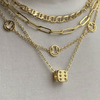 Evry Jewels That's How I Roll Necklace