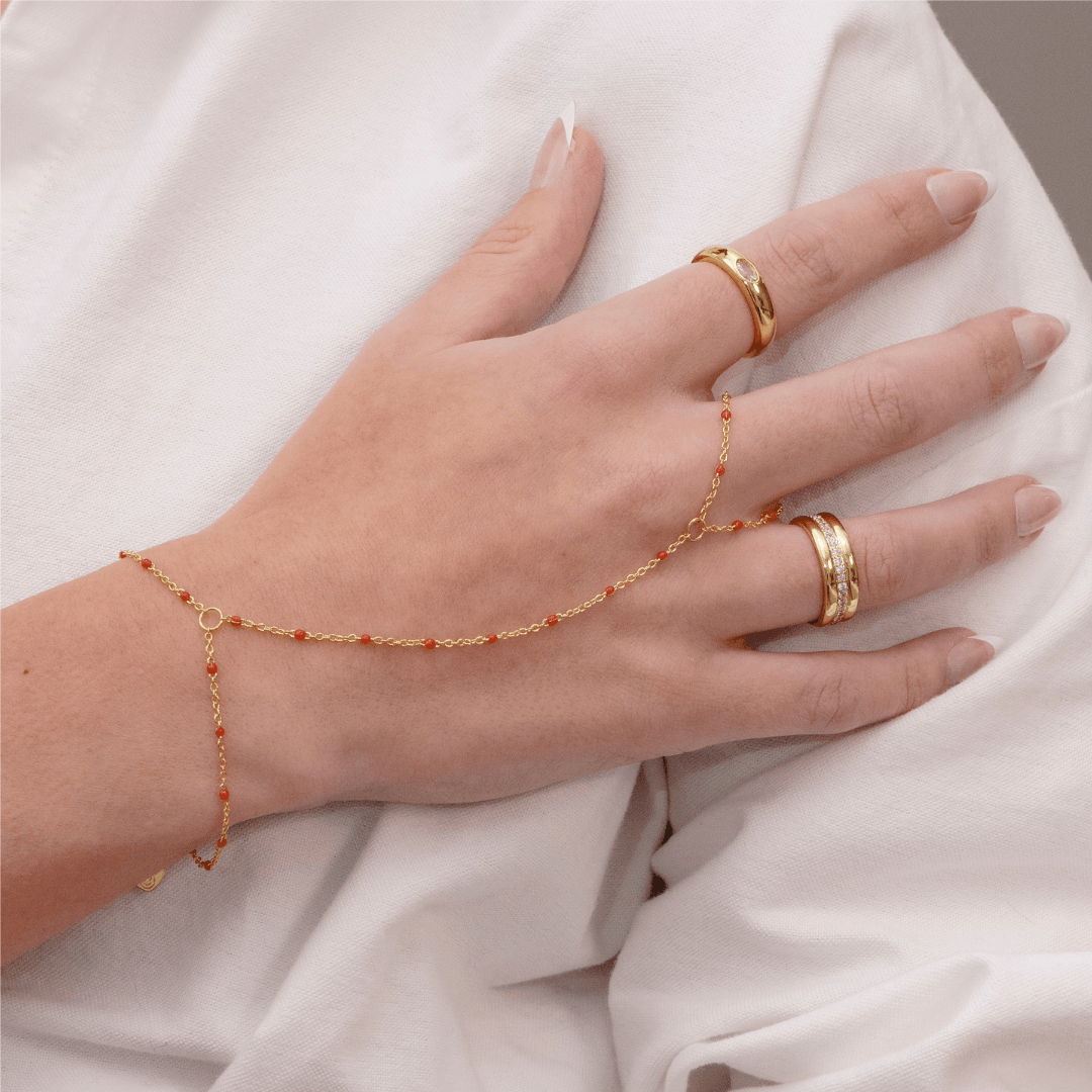 Evry Jewels Tulum Hand Chain