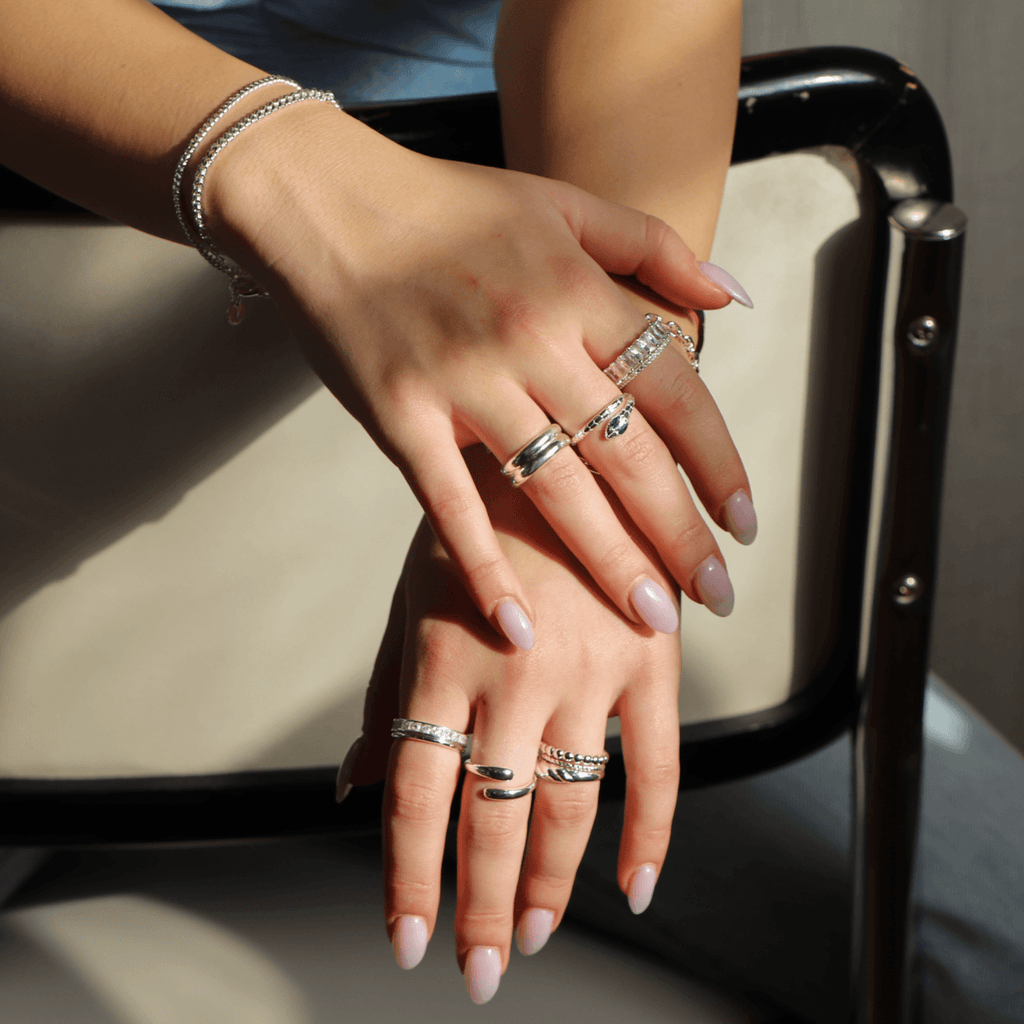Evry Jewels Two Sided Ring