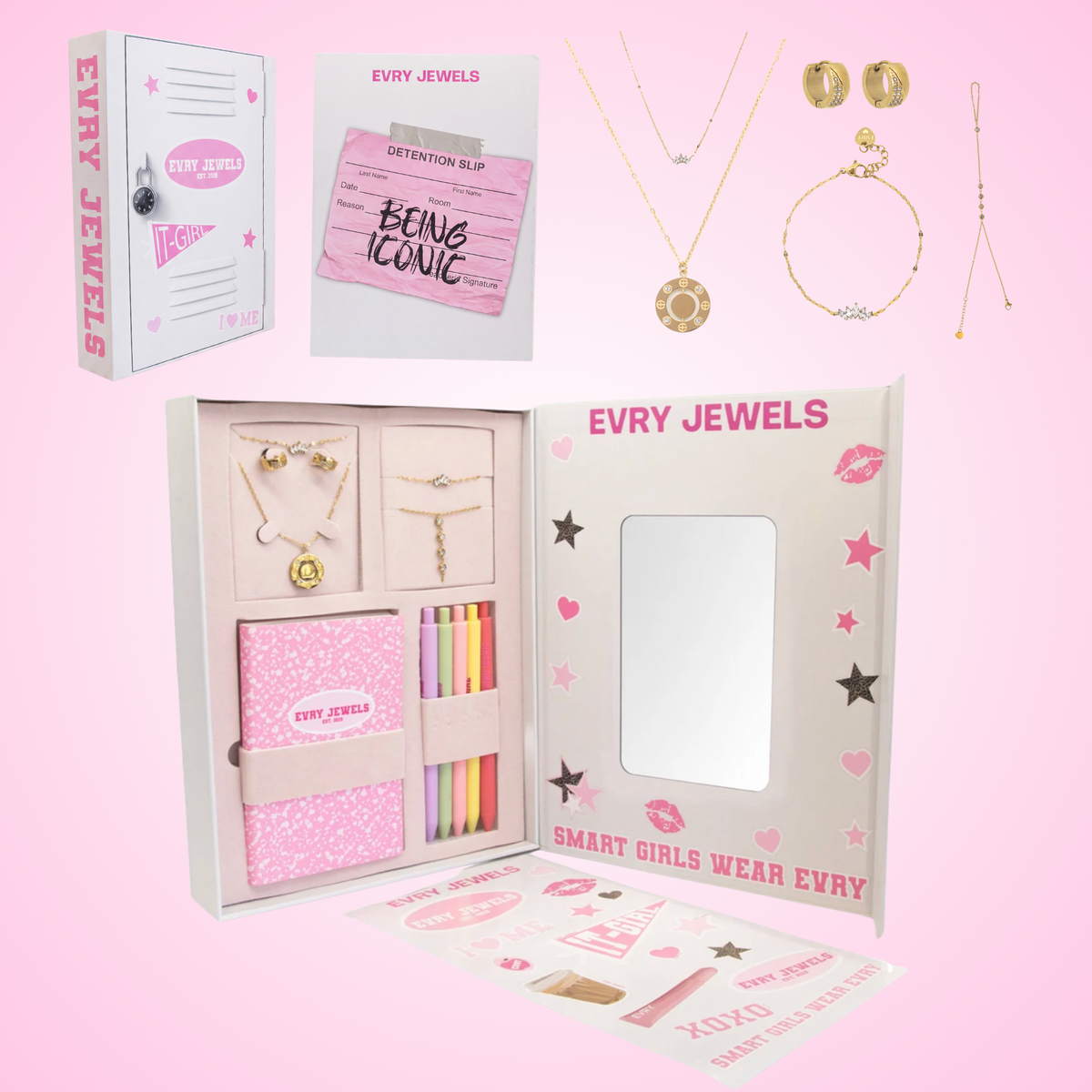 Evry Jewels Pretty & Smart Back to School Box