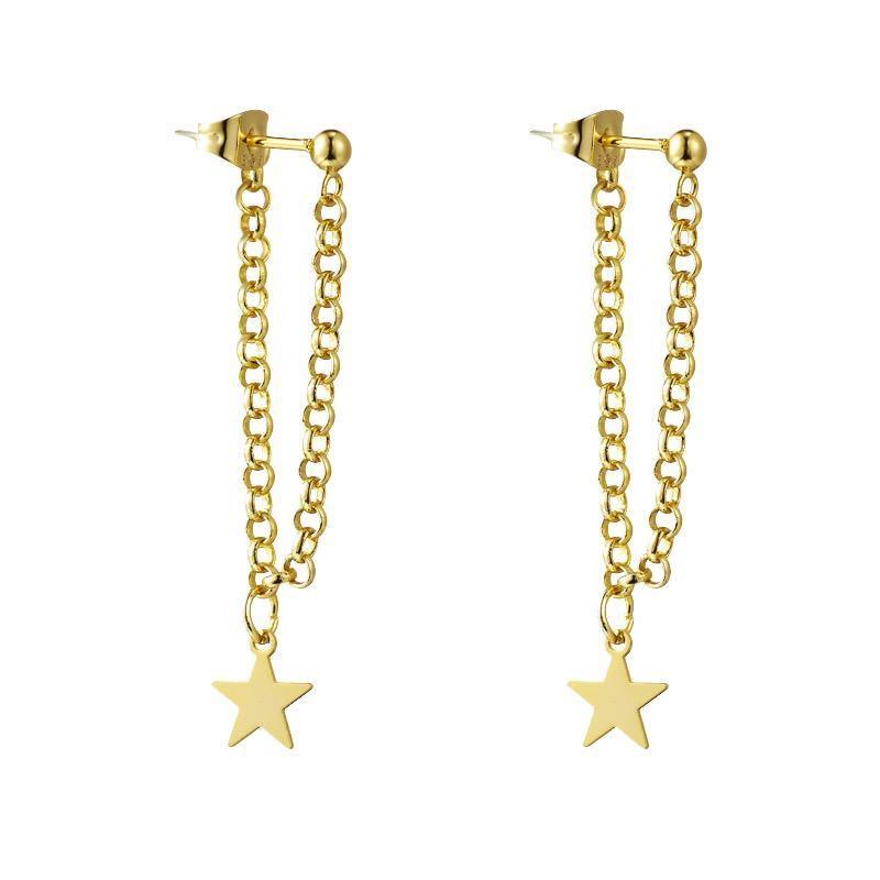 Evry Jewels Falling Stars Earrings