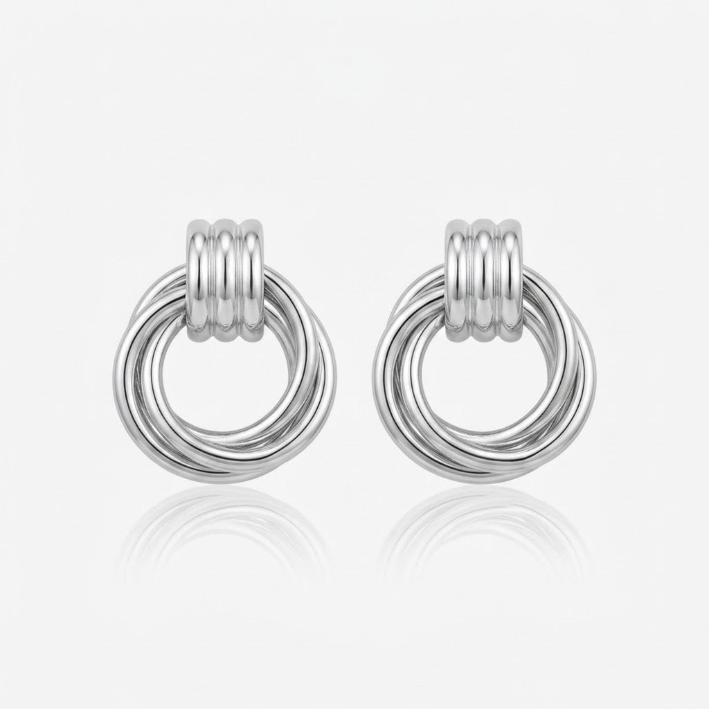 Evry Jewels Bordeaux Earrings