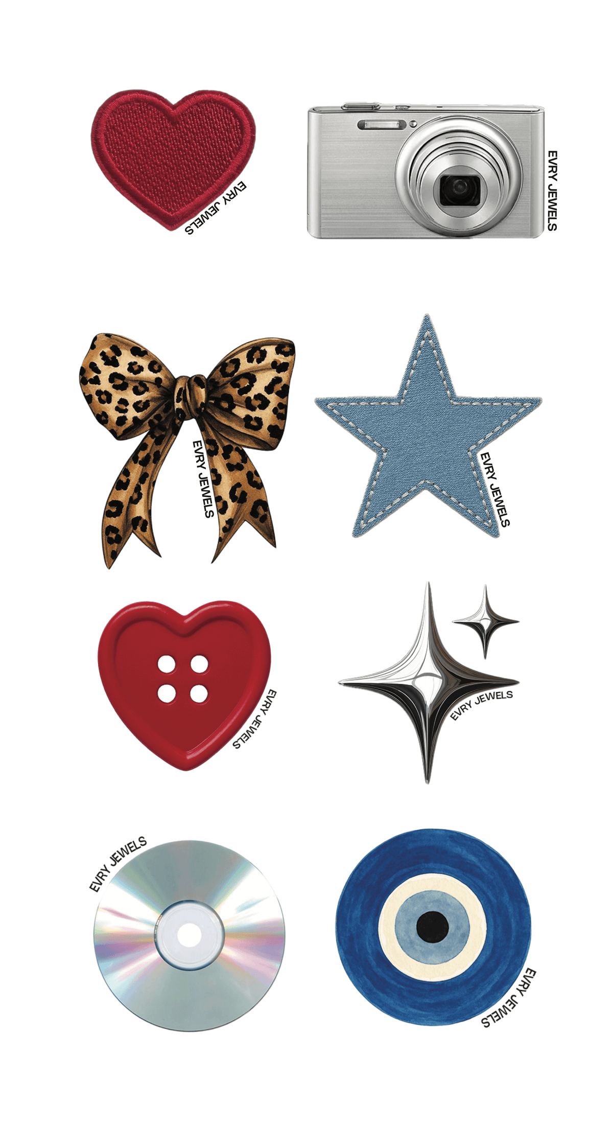 Evry Jewels It Girl Sticker Pack