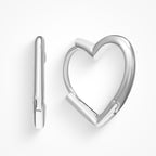 Evry Jewels Cold Hearted Earrings