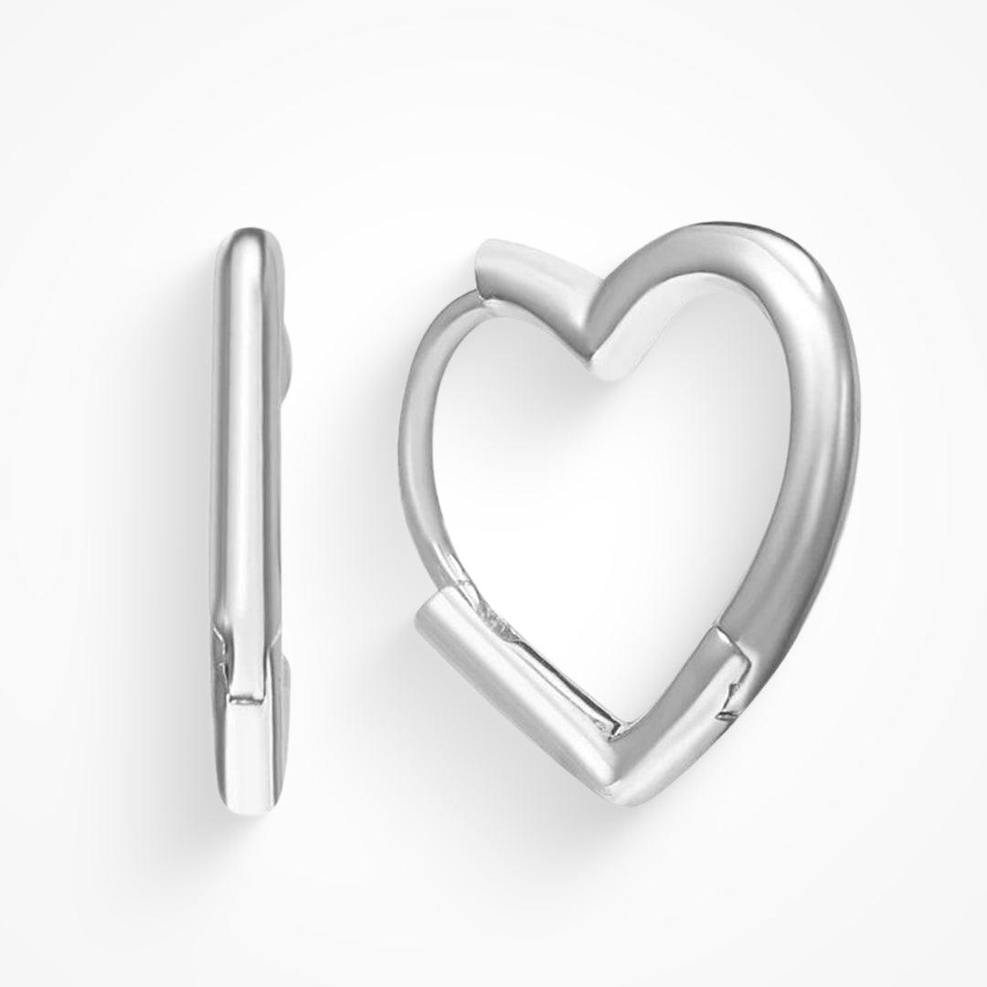 Evry Jewels Cold Hearted Earrings