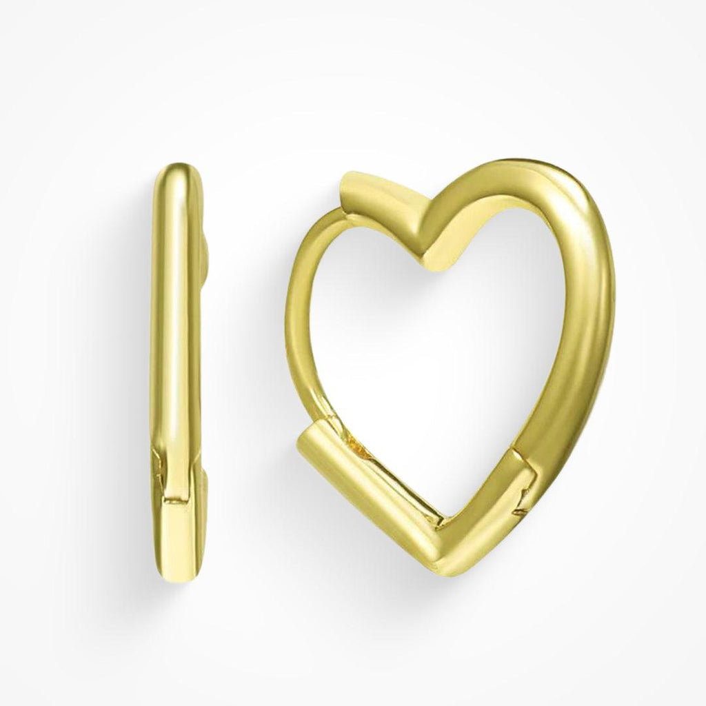 Evry Jewels Cold Hearted Earrings